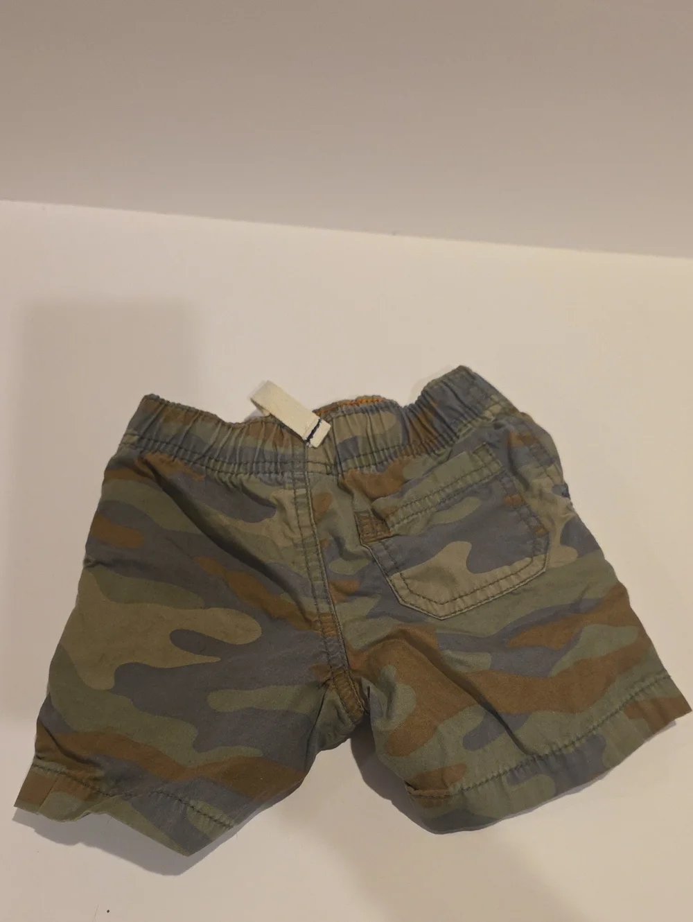 Carters 18m Kids Camo Drawstring Shorts - Olive Green